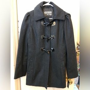 GUESS Charcoal Hooded Jacket